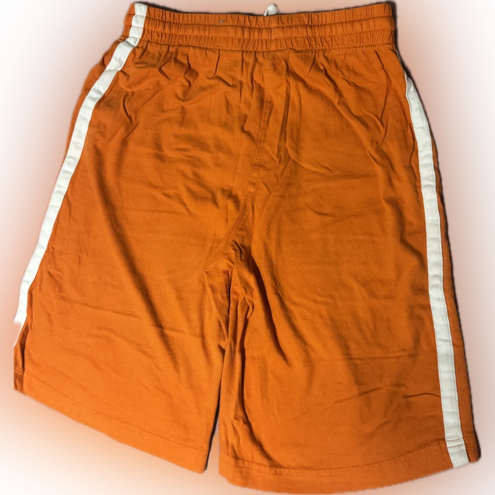 PLACE Orange With White Stripes On Sides Super Soft Great Shorts Youth Large - Picture 8 of 8